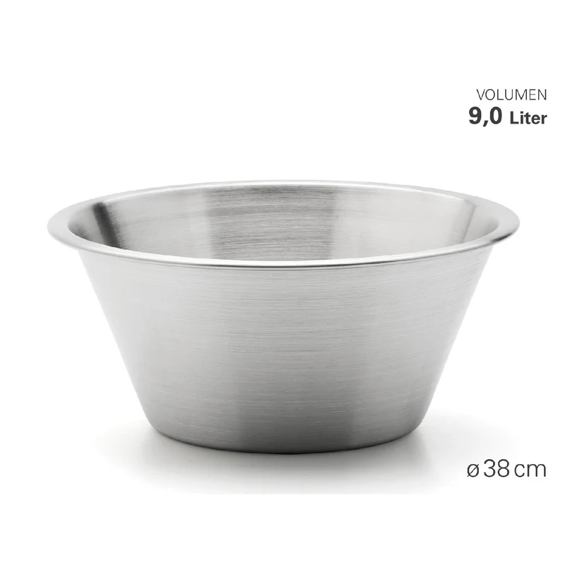 Weis Schüssel "Gastro +" aus Edelstahl Ø 36 cm