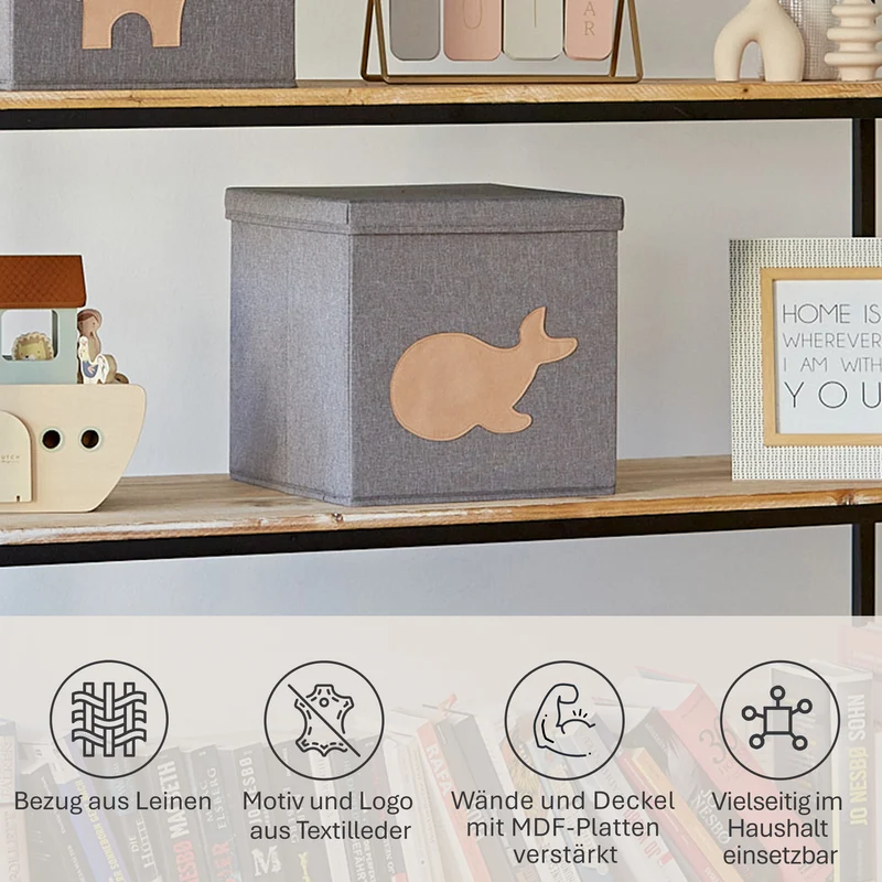 LOVE IT STORE IT Spielzeugkiste mit Deckel – PREMIUM KIDS