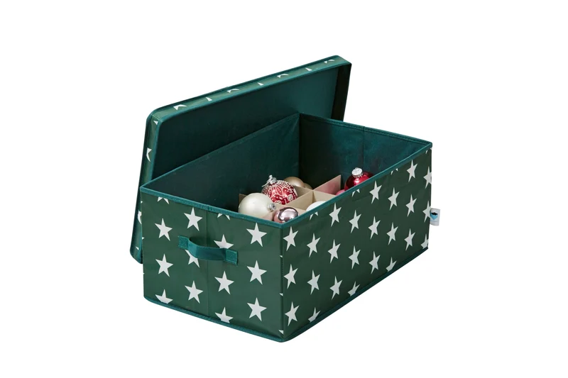LOVE IT STORE IT Aufbewahrungsbox für Weihnachtskugeln, Stern, 58x36x25 cm – WEIHNACHTEN