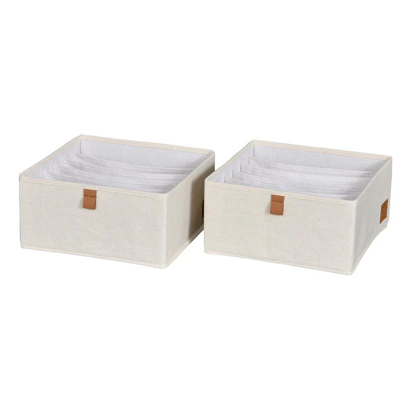 LOVE IT STORE IT Schubladenbox 2-teilig, 30x30x15 cm – PREMIUM