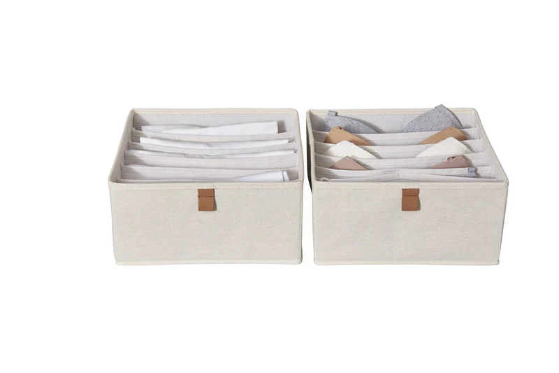 LOVE IT STORE IT Schubladenbox 2-teilig, 30x30x15 cm – PREMIUM