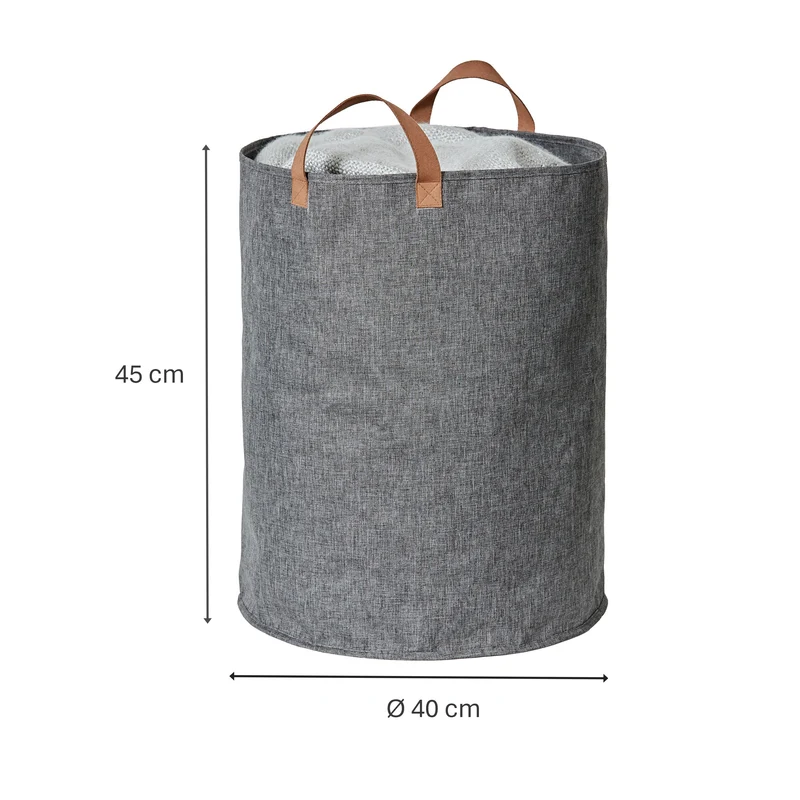 LOVE IT STORE IT Aufbewahrungskorb mit Griffen, 40x40x45 cm – PREMIUM