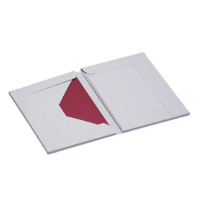 Briefpapier-Set 8er | Umschläge C6 | Karten A6/8 | Gerippt | grau