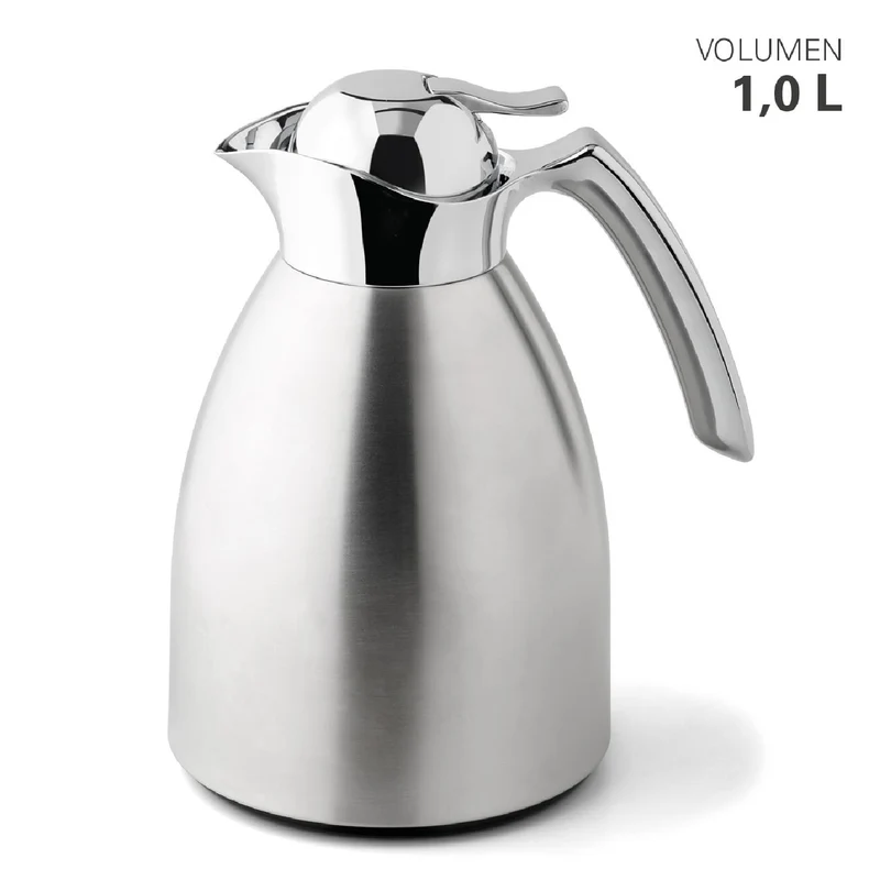 Weis Isolierkanne Edelstahl / Glas 1 L