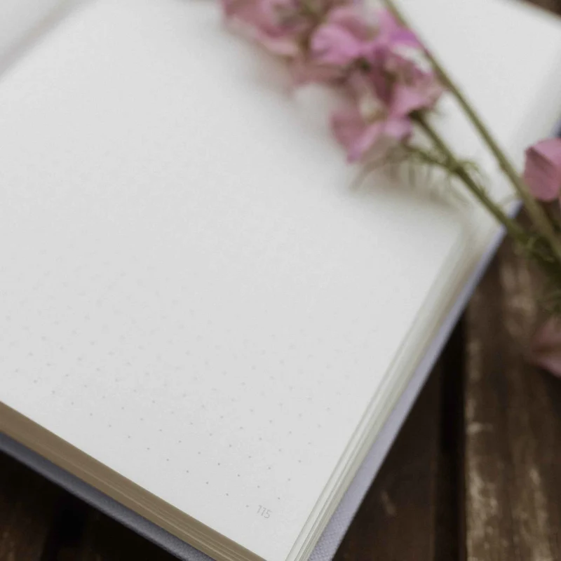 Bullet Journal A5 | BuJo Dot Grid | flieder