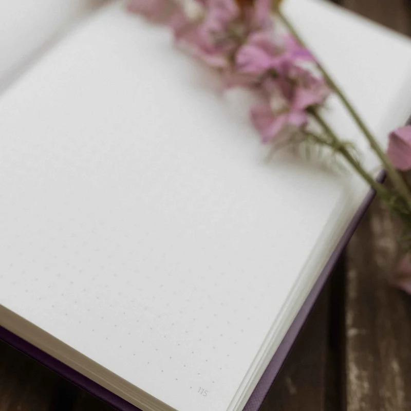 Bullet Journal A5 | BuJo Dot Grid | lila