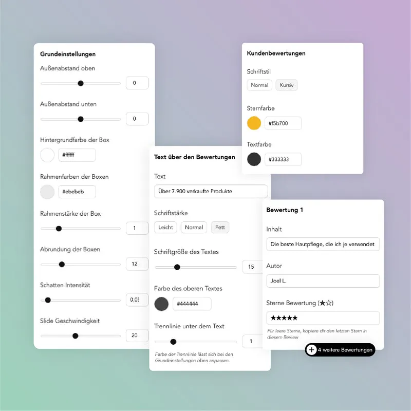 Review Slider