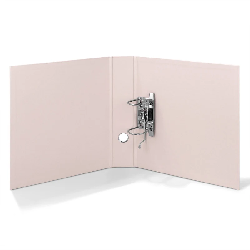 S.O.H.O. Ordner schmal | A4 | 5cm | Edle Rippenprägung | powder-rosa