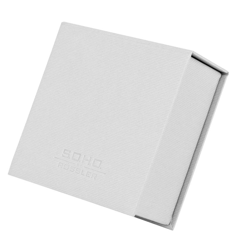 S.O.H.O. Zettelkasten | Mit Deckel | 250 Blatt | 11x11cm | weiß