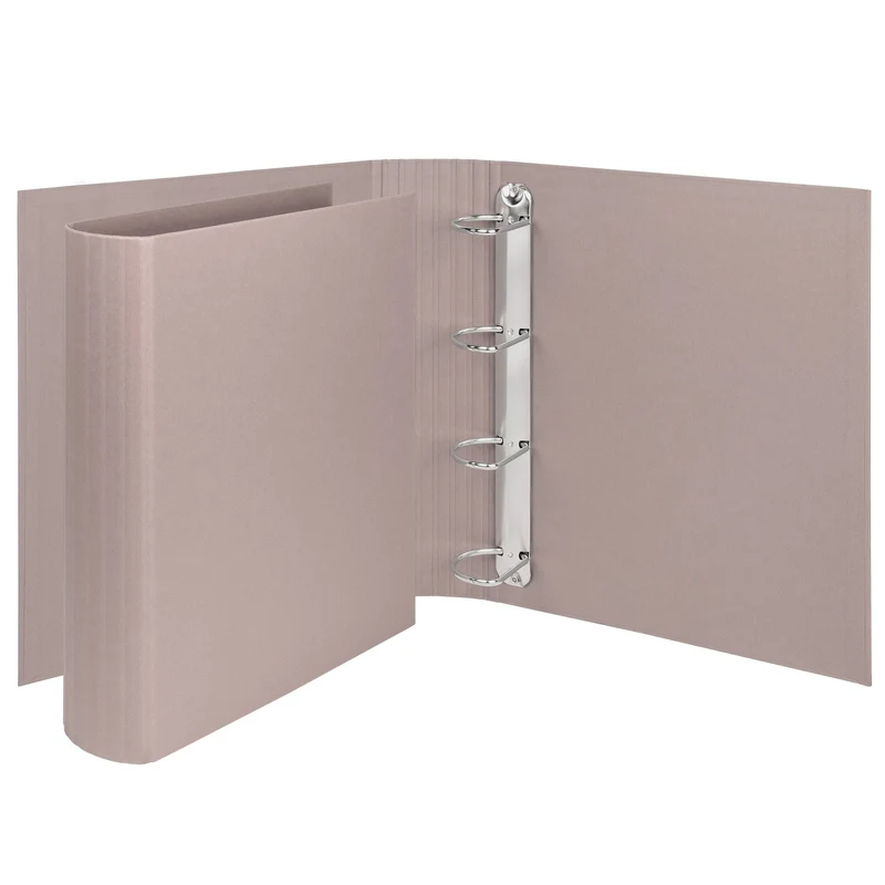 S.O.H.O. Ringbuchordner breit | A4 | 5cm | 4-Ring-Mechanik | taupe