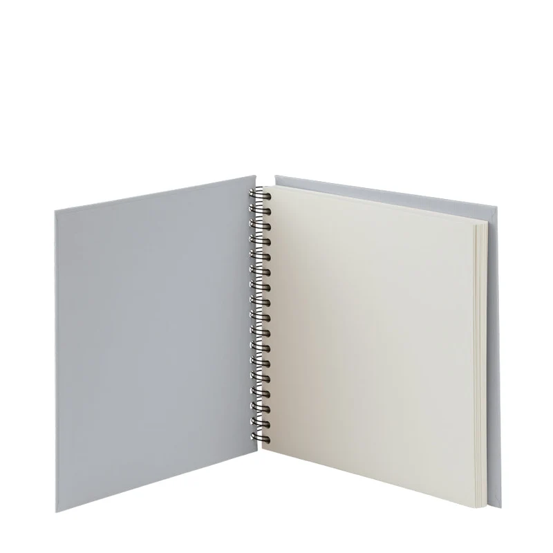 S.O.H.O. Spiral Fotoalbum Blanko | 25x23cm | 60 Seiten | stone-grau
