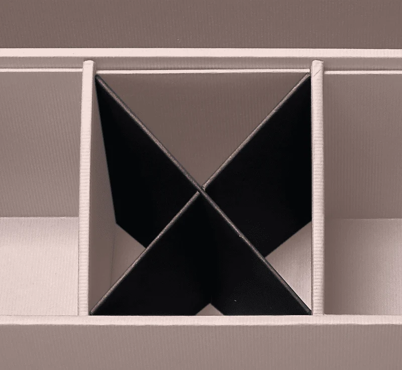 S.O.H.O. Schreibtisch Organizer | Mit 5 Fächern | powder
