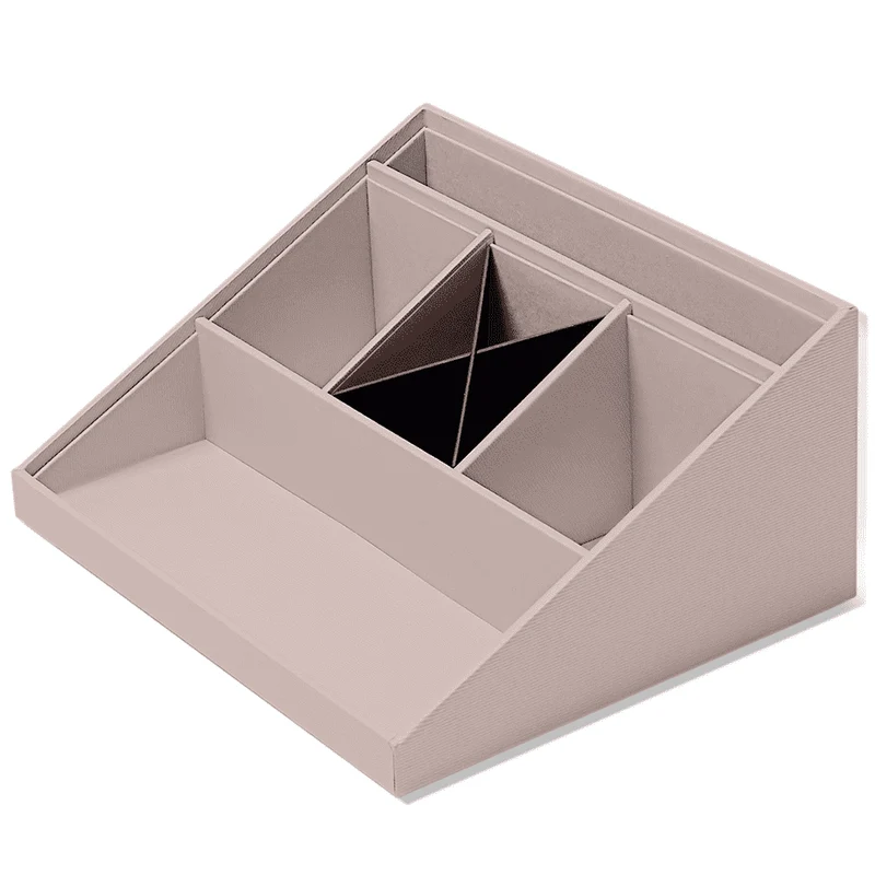S.O.H.O. Schreibtisch Organizer | Mit 5 Fächern | powder