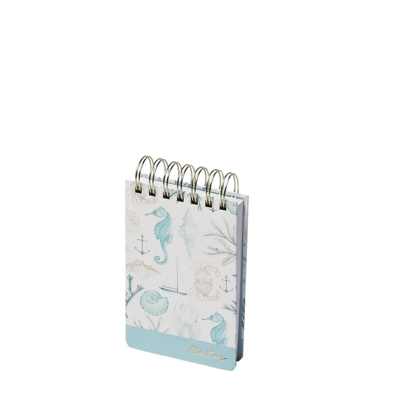 Wire-O-Notizblock „Meer Liebe“ | Hardcover | Meerestiere