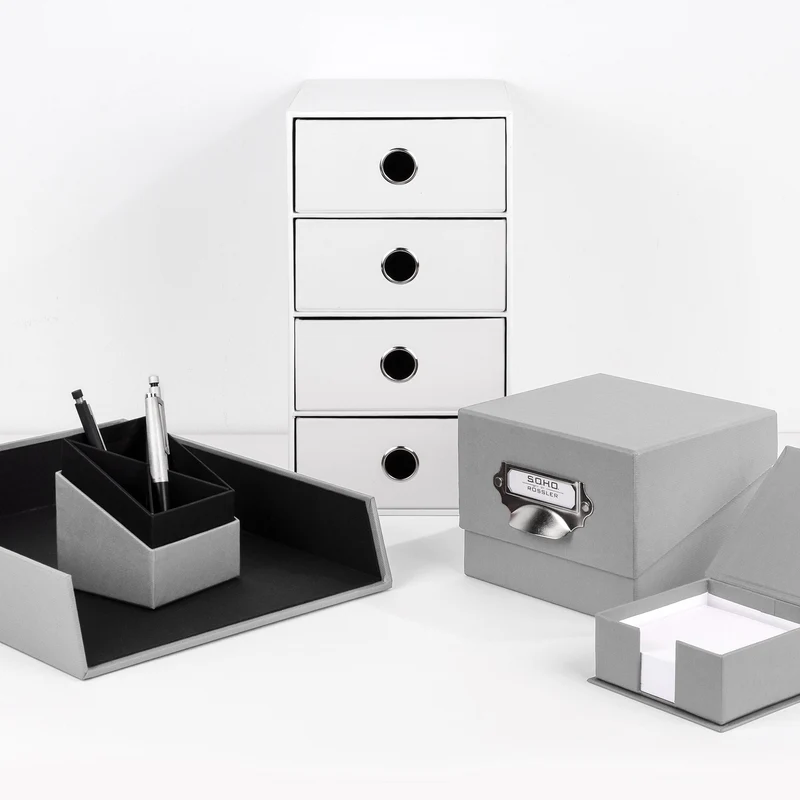 S.O.H.O. Ablagekorb | Briefablage | A4 | stone-grau