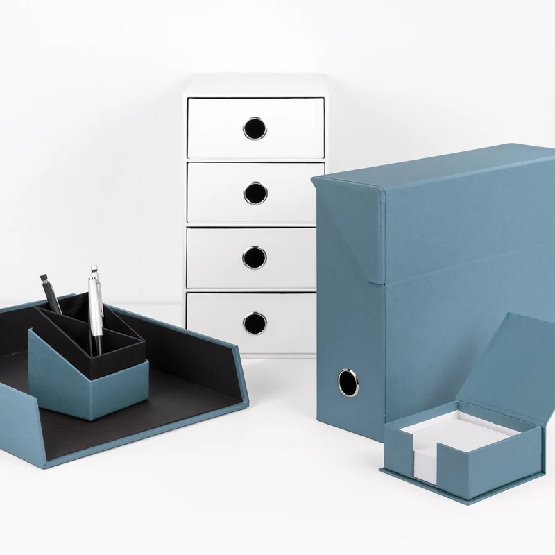 S.O.H.O. Archivbox | A4 | 800 Blatt | denim-blau