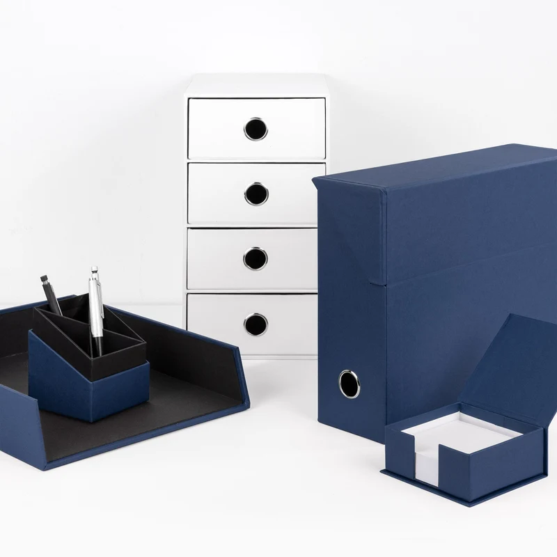 S.O.H.O. Archivbox | A4 | 800 Blatt | blau-navy