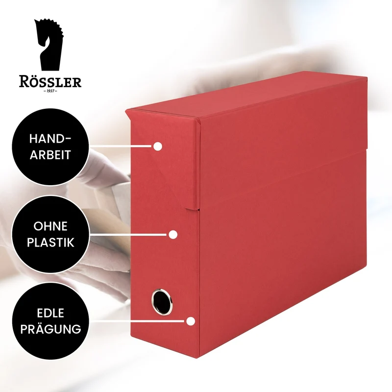 S.O.H.O. Archivbox | A4 | 800 Blatt | rot