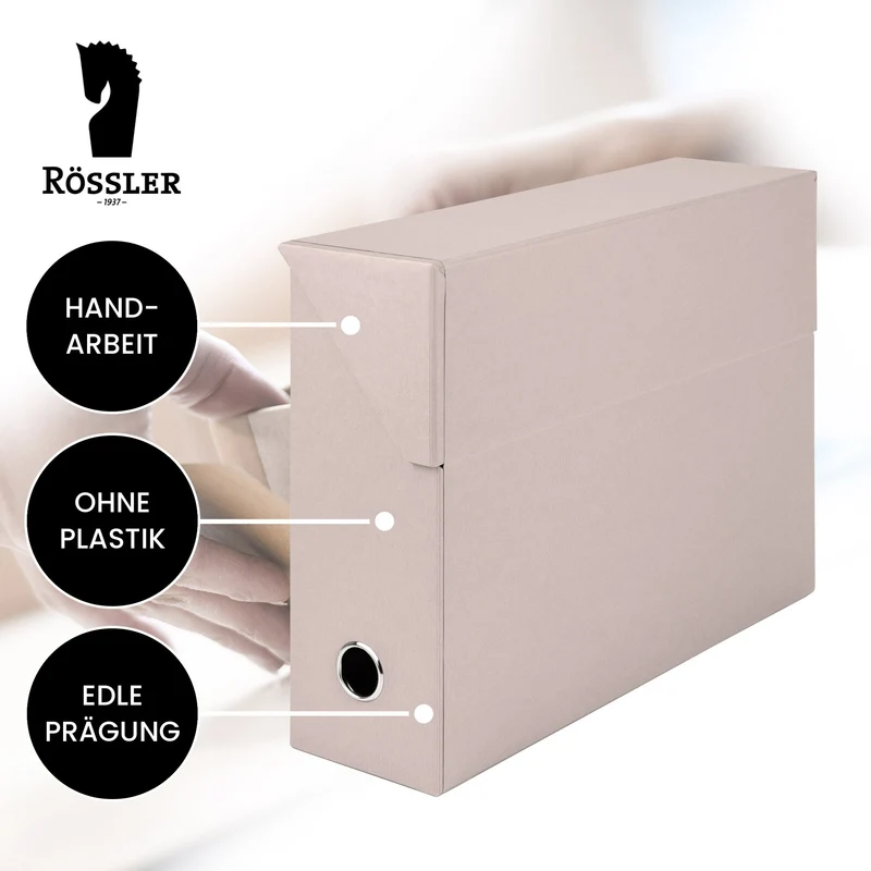 S.O.H.O. Archivbox | A4 | 800 Blatt | powder-rosa