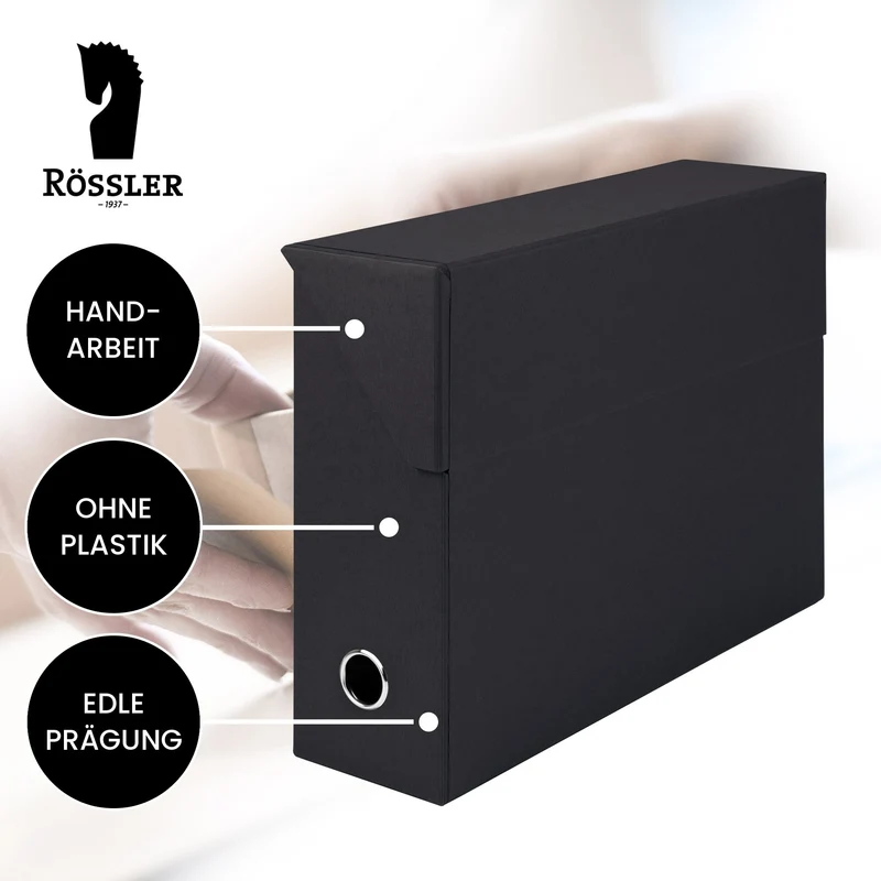 S.O.H.O. Archivbox | A4 | 800 Blatt | schwarz