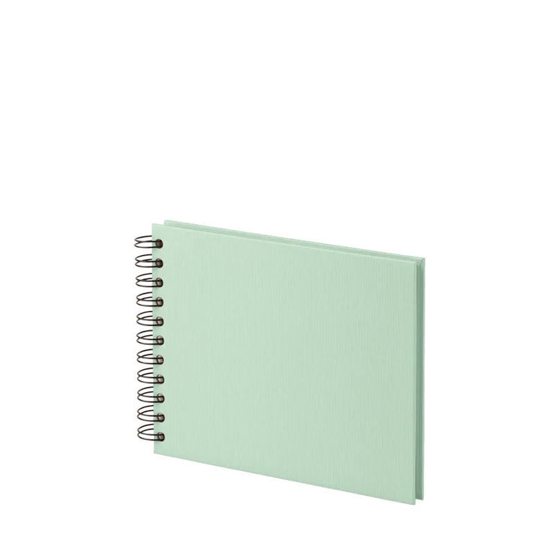 S.O.H.O. Spiral Fotoalbum Blanko | 19,5x14,5cm | 40 Seiten | mint