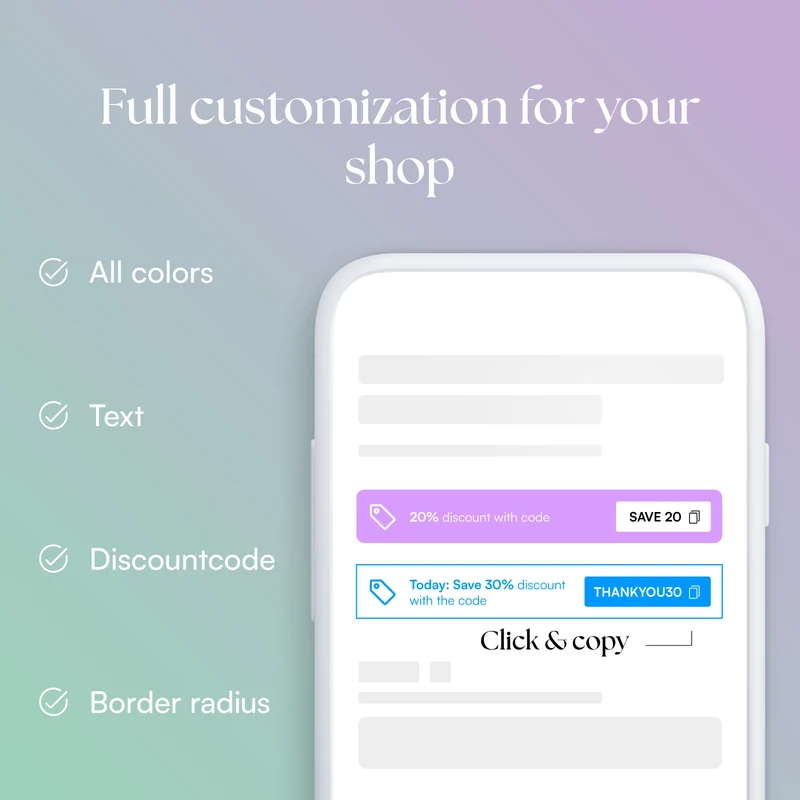 Code Promotion