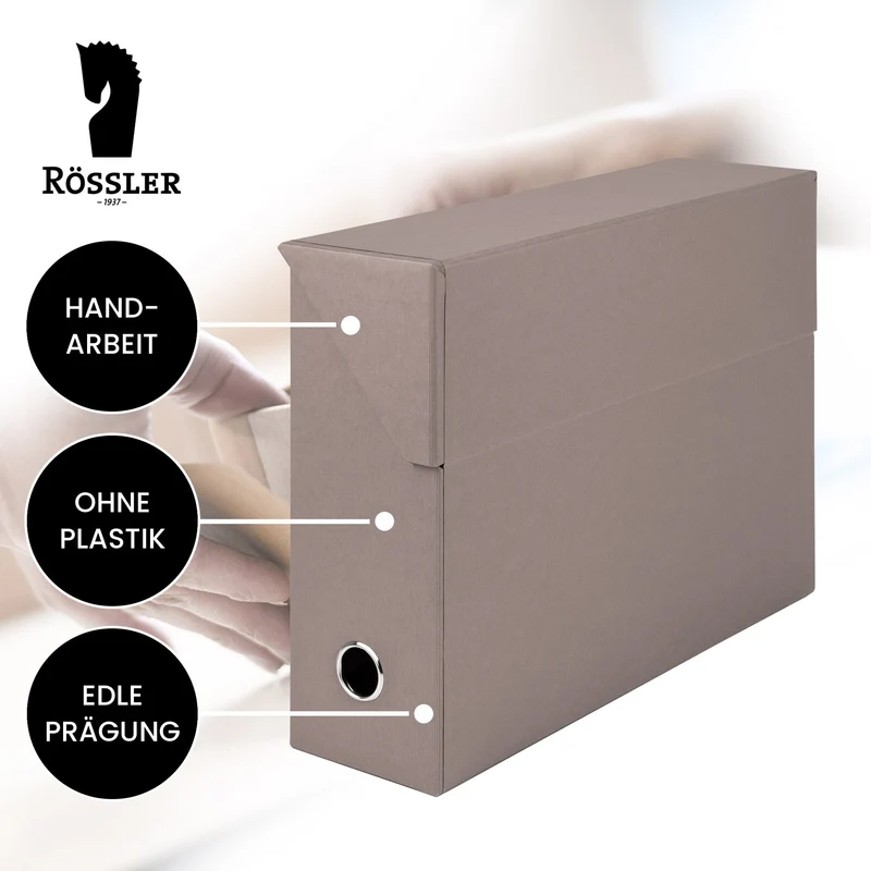 S.O.H.O. Archivbox | A4 | 800 Blatt | taupe