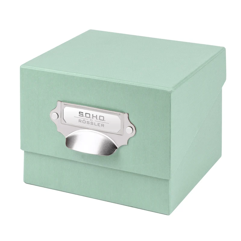 S.O.H.O. Box für Fotos & Karteikarten | A6 | 16,7x12,5cm | mint