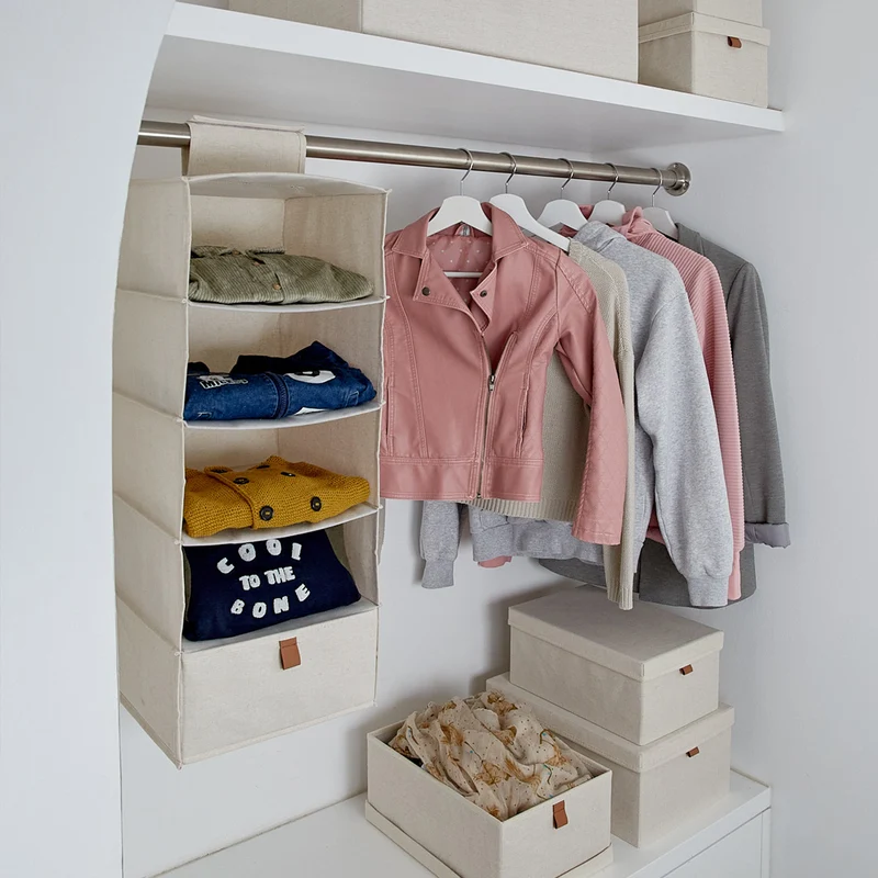 LOVE IT STORE IT Hängeregal für den Kleiderschrank – PREMIUM NATUR