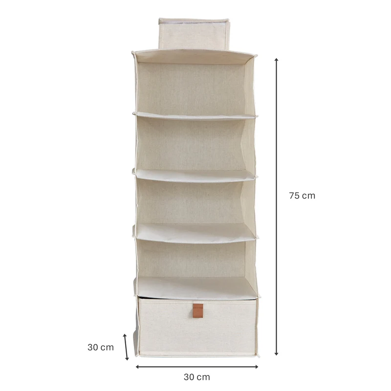 LOVE IT STORE IT Hängeregal für den Kleiderschrank – PREMIUM NATUR