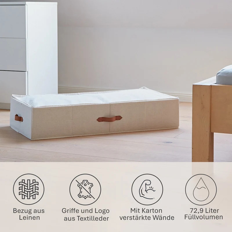 LOVE IT STORE IT Unterbettkommode, 90x45x18 cm – PREMIUM