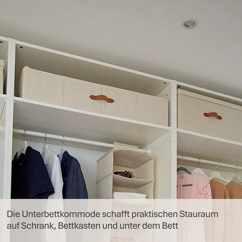 LOVE IT STORE IT Unterbettkommode, 90x45x18 cm – PREMIUM