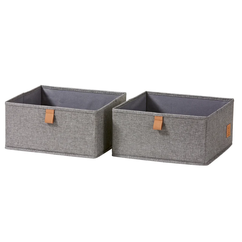 LOVE IT STORE IT Aufbewahrungsboxen Stoff 2-teilig – PREMIUM
