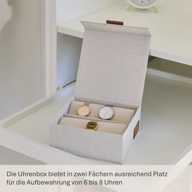 LOVE IT STORE IT Aufbewahrungsbox für Uhren – PREMIUM