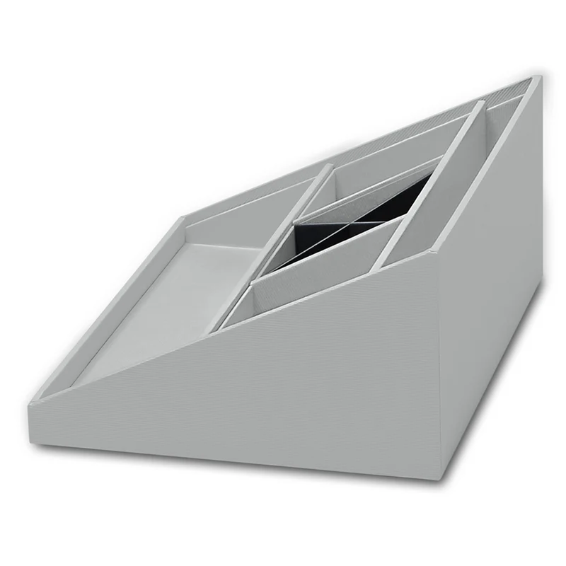 S.O.H.O. Schreibtisch Organizer | Mit 5 Fächern | stone