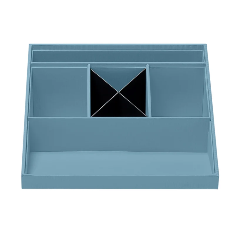 S.O.H.O. Schreibtisch Organizer | Mit 5 Fächern | denim