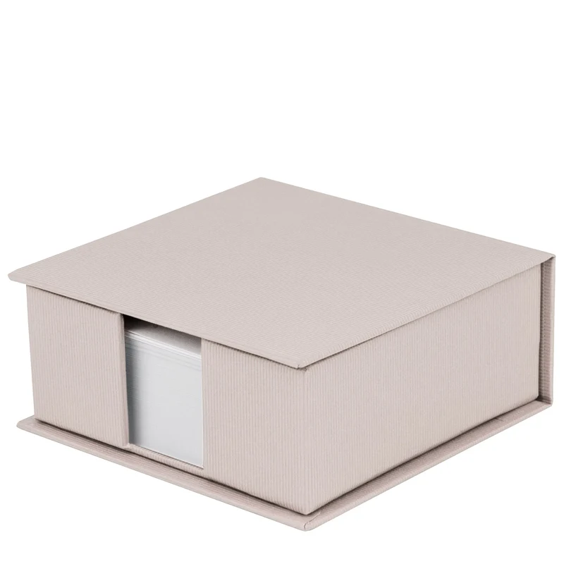 S.O.H.O. Zettelkasten | Mit Deckel | 250 Blatt | 11x11cm | powder-rosa