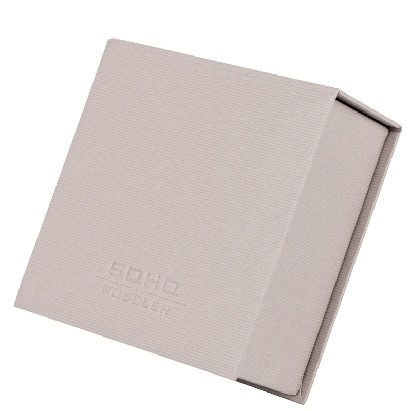 S.O.H.O. Zettelkasten | Mit Deckel | 250 Blatt | 11x11cm | powder-rosa