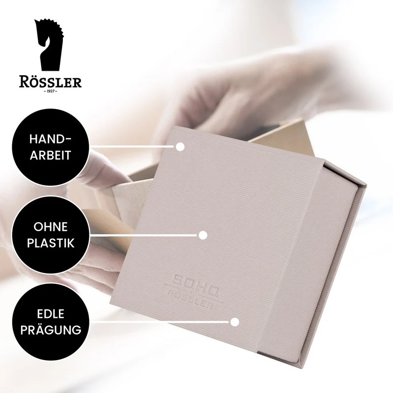 S.O.H.O. Zettelkasten | Mit Deckel | 250 Blatt | 11x11cm | powder-rosa