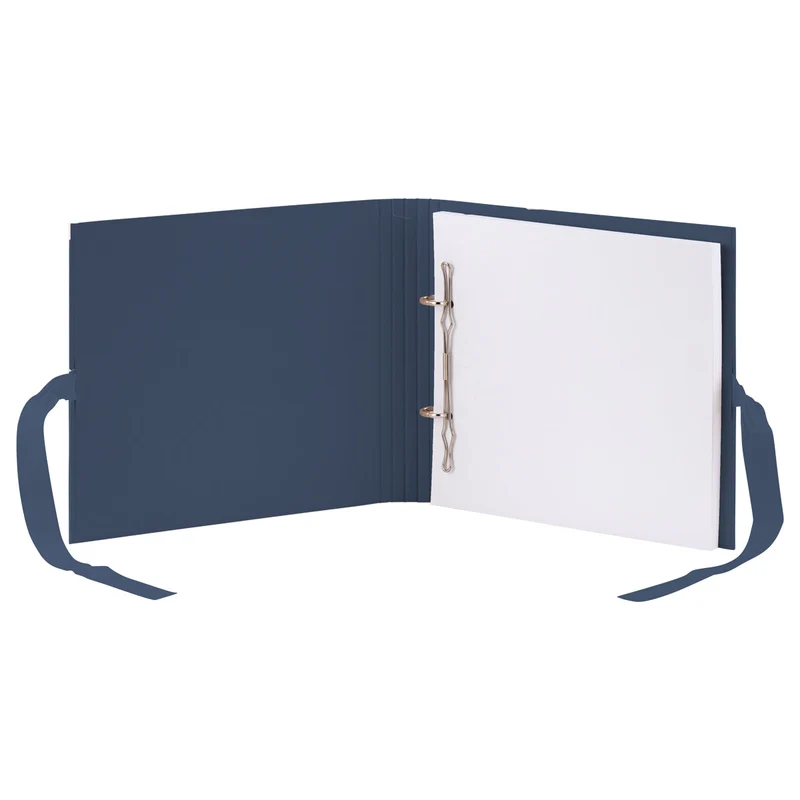S.O.H.O. Fotoringbuch | 26x22cm | 50 Seiten - Nachfüllbar | navy-blau