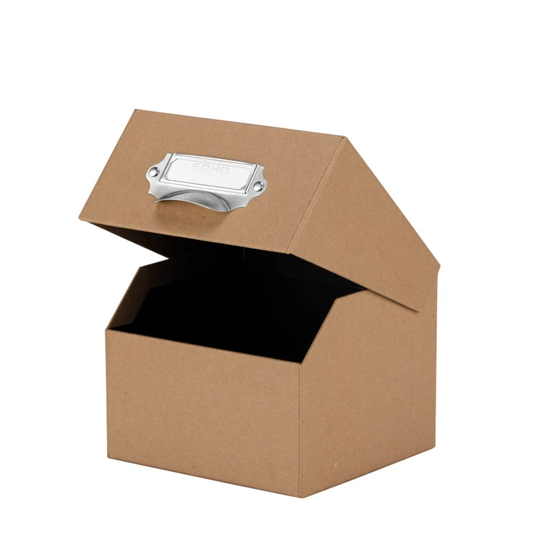 S.O.H.O. Box für Fotos & Karteikarten | A6 | 16,7x12,5cm | kraft