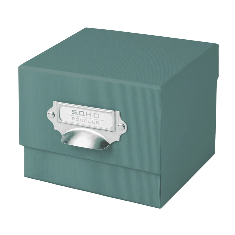 S.O.H.O. Box für Fotos & Karteikarten | A6 | 16,7x12,5cm | opal
