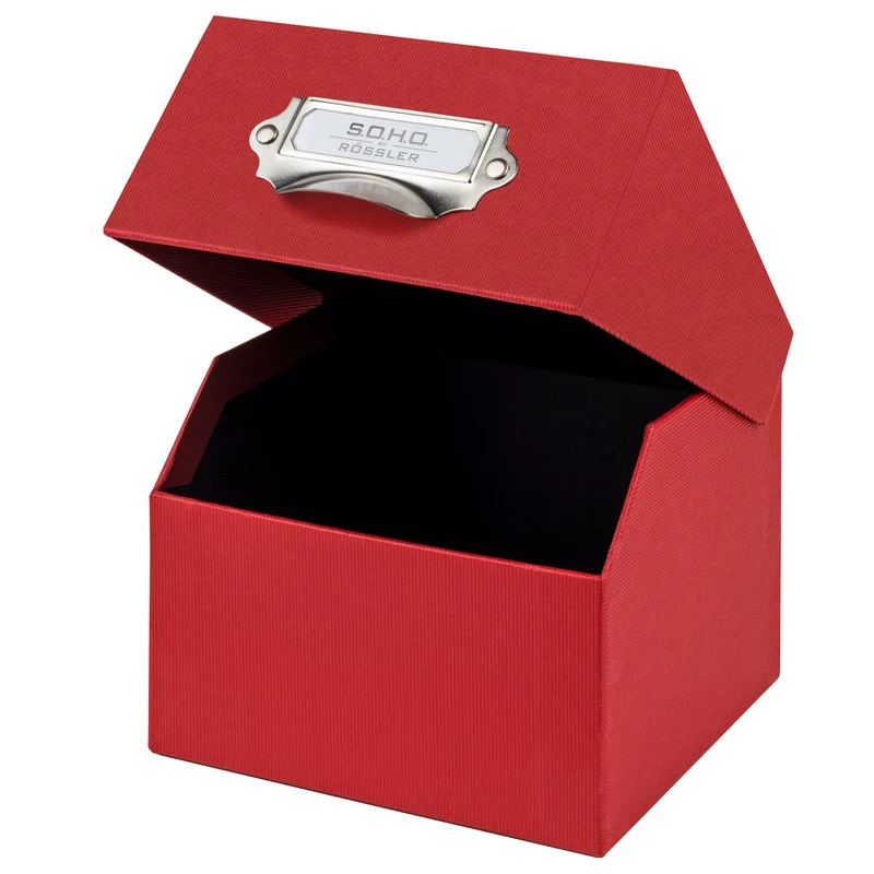 S.O.H.O. Box für Fotos & Karteikarten | A6 | 16,7x12,5cm | rot