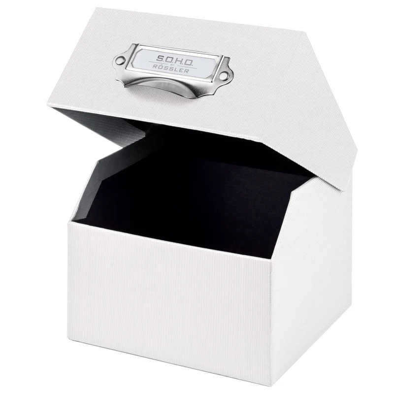 S.O.H.O. Box für Fotos & Karteikarten | A6 | 16,7x12,5cm | weiß