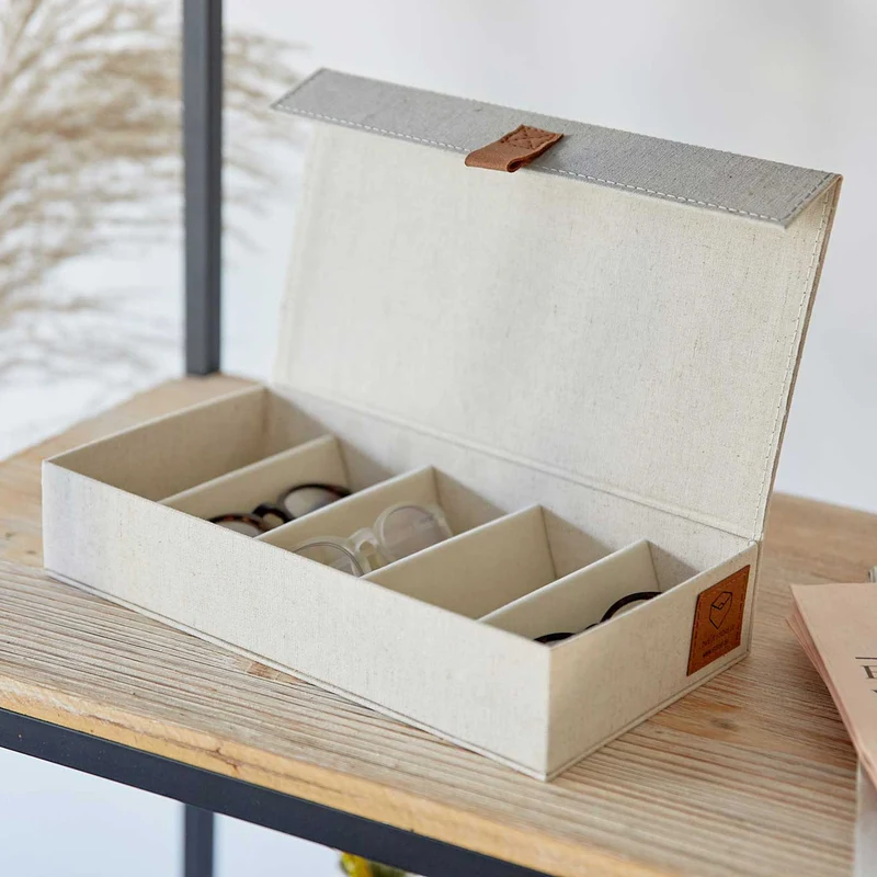 LOVE IT STORE IT Brillenbox für 5 Brillen – PREMIUM