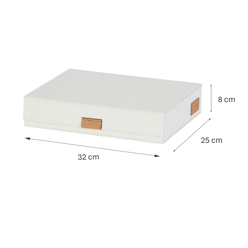 LOVE IT STORE IT Aufbewahrungsbox mit Deckel – PREMIUM NATUR