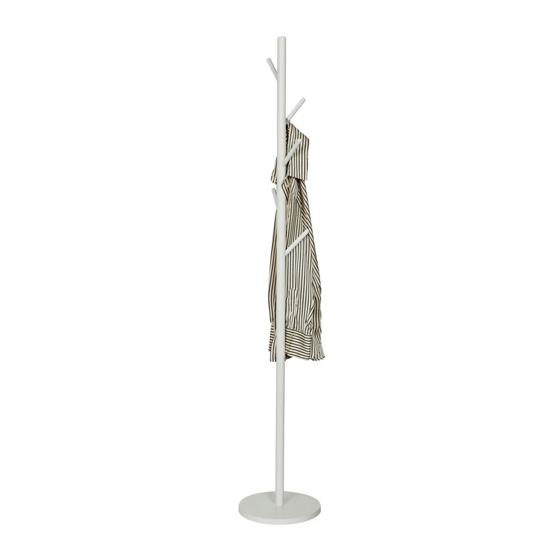 LOVE IT STORE IT Loft Jackenständer aus Metall, Weiß , 5 Haken