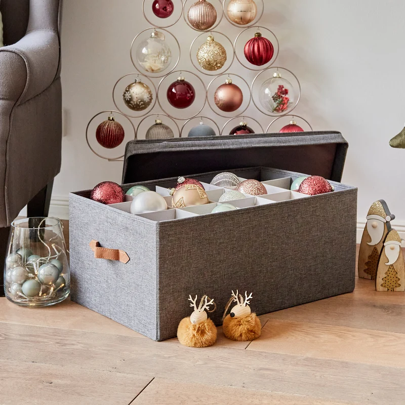LOVE IT STORE IT Aufbewahrungsbox für Weihnachtskugeln, 58x36x25 cm – PREMIUM