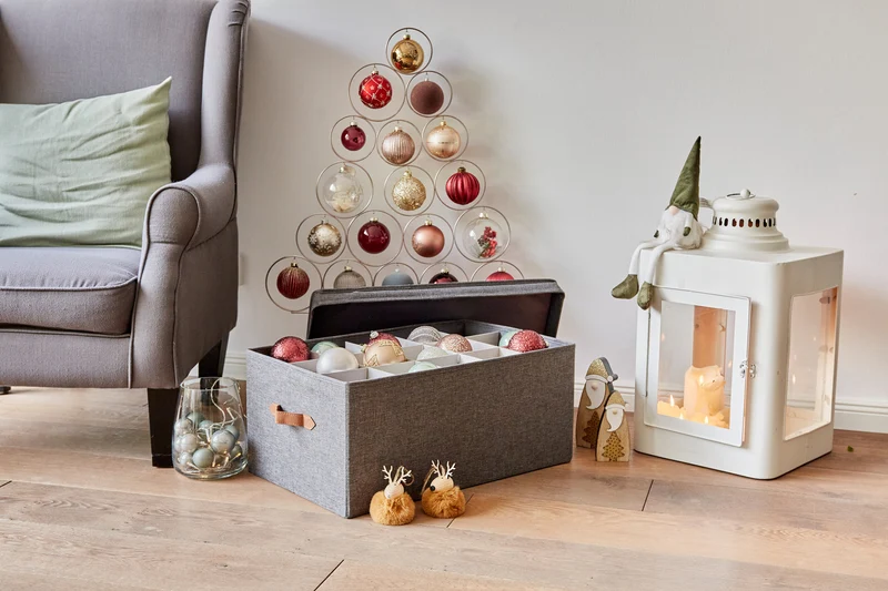 LOVE IT STORE IT Aufbewahrungsbox für Weihnachtskugeln, 58x36x25 cm – PREMIUM