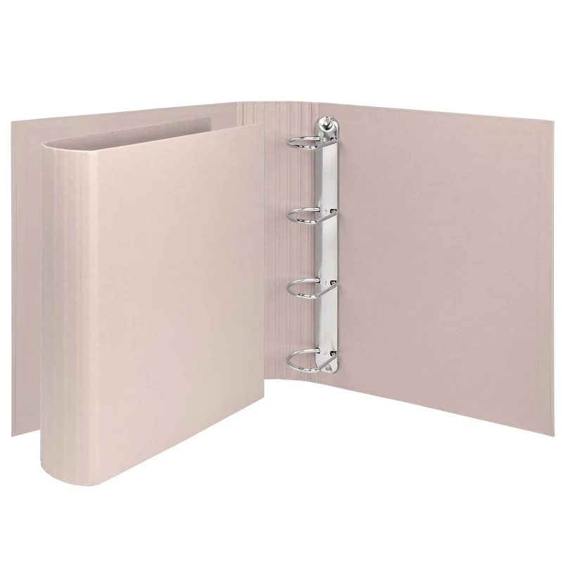 S.O.H.O. Ringbuchordner breit | A4 | 5cm | 4-Ring-Mechanik | powder-rosa